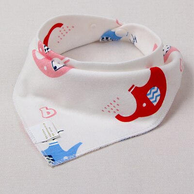 Slabbers Burp Doek Beby Bib Bandana Eten Voeden Doeken Waterdicht Driehoek Katoen Cartoon Print Baby Sjaal Baby Accessoires: 49