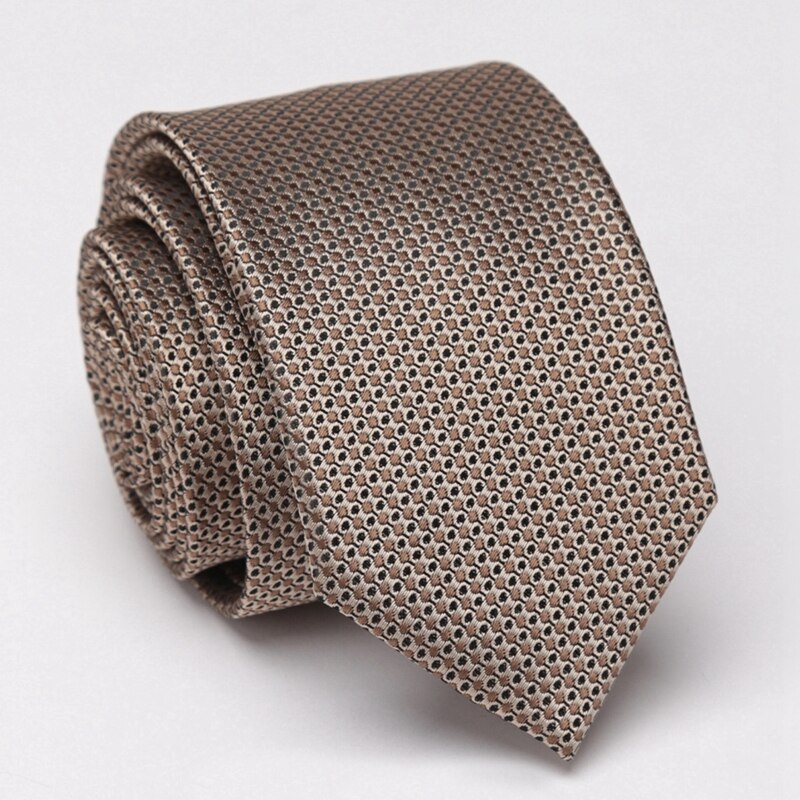 Herre slips stripe dot jacquard slips afslappet formel kjole slips til mænd bowtie bryllup forretning fest tilbehør: Yj -1a-m1
