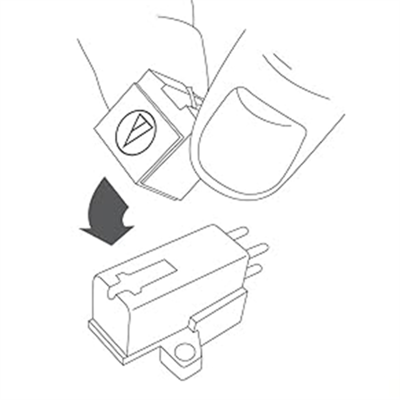 Voor Audio-Technica AT3600L Vervanging Stylus Vinyl Recorder Gemotoriseerde magnetische cartridge