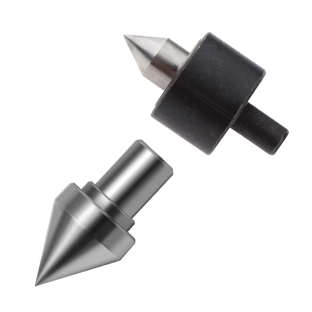 Juego de brocas para torno de madera, accesorios de portabrocas, contrapunto, 2 unidades