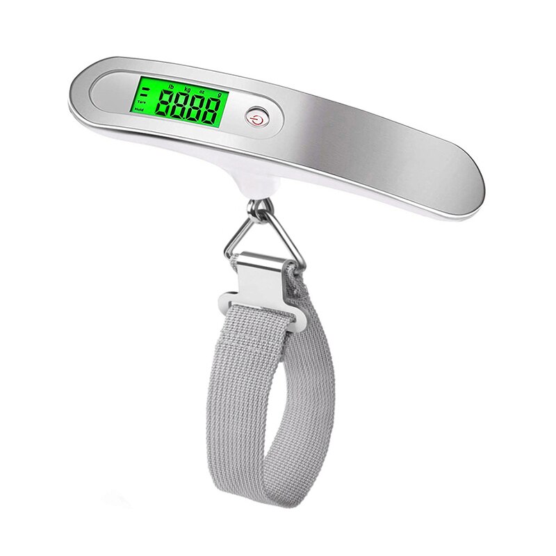 Nueva báscula Digital para equipaje de 50kg x 10g báscula electrónica portátil Balanza De peso maleta de viaje gancho colgante de acero escala A1