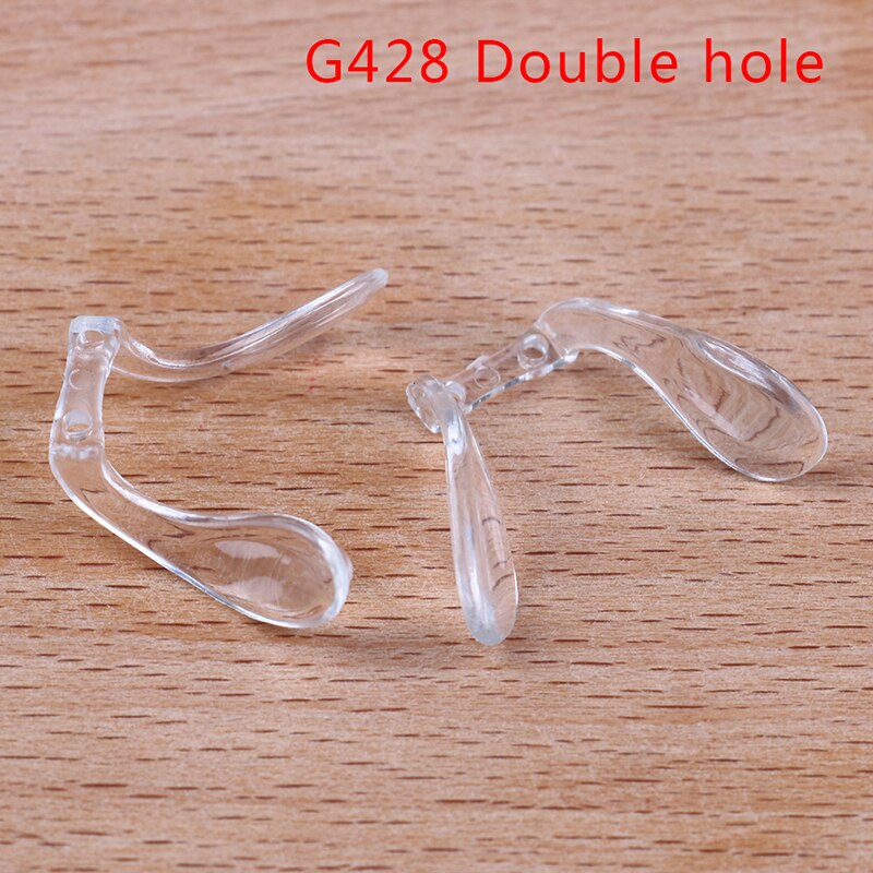 2 Stuks U Vorm Siliconen Anti-Slip Neus Pads Lenzenvloeistof Zonnebril Stok Op Pad Bril 5 Stijlen