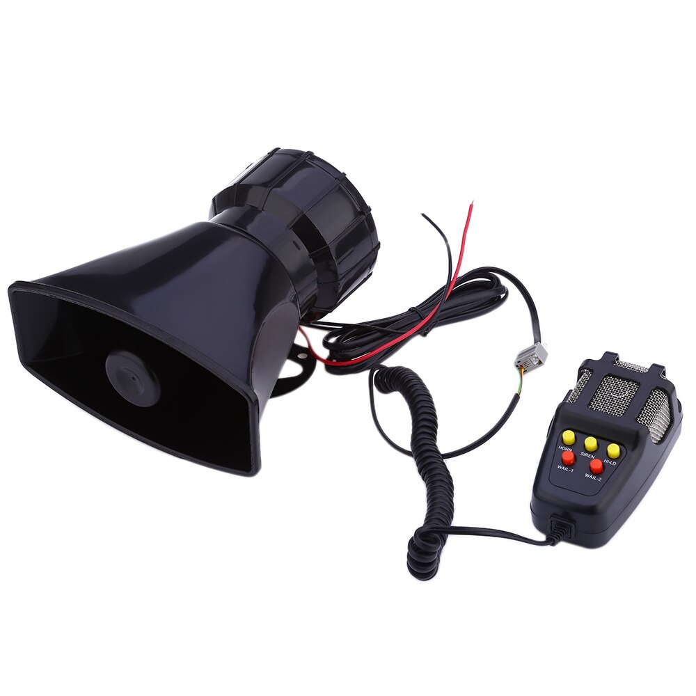 Auto Speaker Systeem 12 V Loud Horn 5 Geluiden Auto Auto Motor Truck Speaker Systeem Luide Claxon
