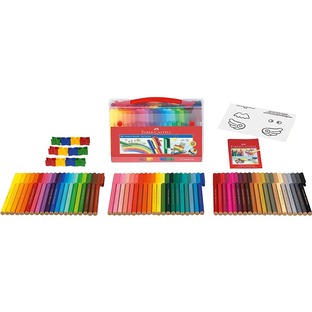 Rotulador de Arte de 80 colores, conector de punta de fibra, Pluma de agua para niños, bolígrafo de acuarela, bolígrafos de dibujo para colorear, para niños, garabateado