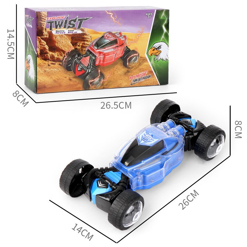 Stunt Auto 360 ° Vervorming Klimmen Elektrische Off-Road Auto Licht Muziek Voertuig Diecasts & Toy Vehicles Xmas voor Jongens