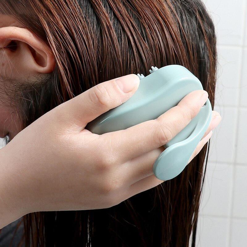 Hoofdhuid Massage Haar Wassen Kam Body Bad Spa Comfortabele Hoofd Massage Borstel Badkamer Producten