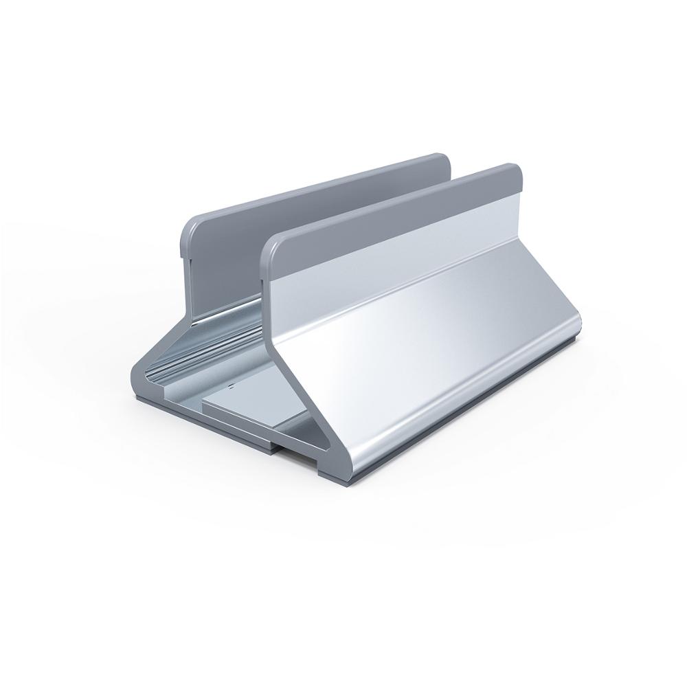 Besegad – support Vertical réglable en Aluminium pour ordinateur portable, pour Apple MacBook Pro, Mac Book, Lenovo, YOGA: Style F Silver