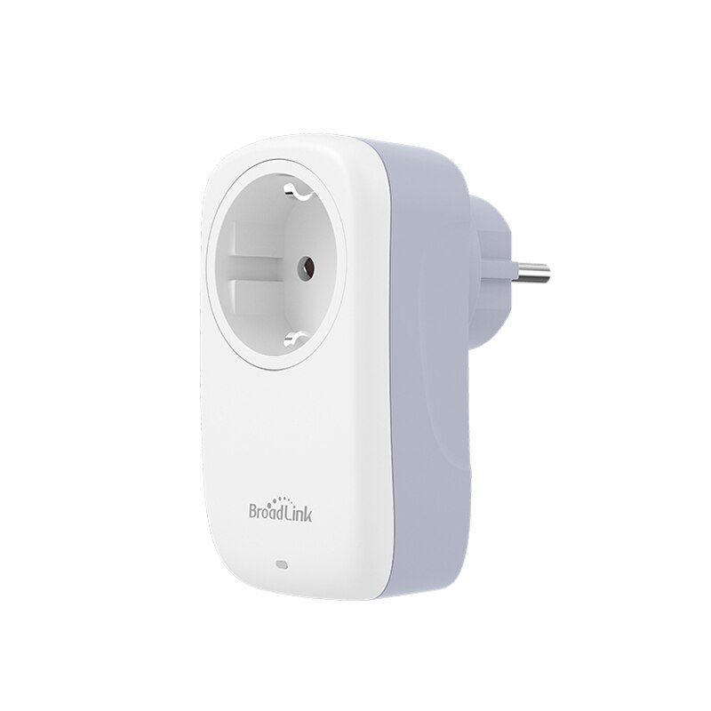 Broadlink-Smarthome SP4L de 16A con enchufe europeo, enchufe con WiFi, Control por aplicación de luz nocturna, temporizador portátil en cualquier lugar con Alexa de Google Home
