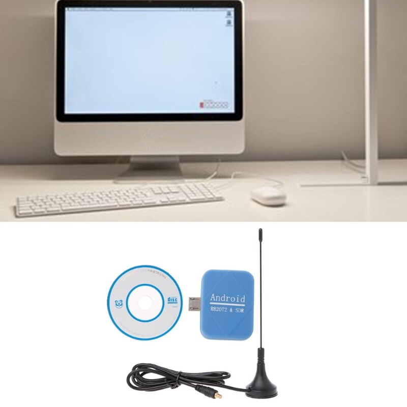 récepteur SDR SDR + R820T2 antenne Micro RTL-SDR ADS-B pour téléphone intelligent Android