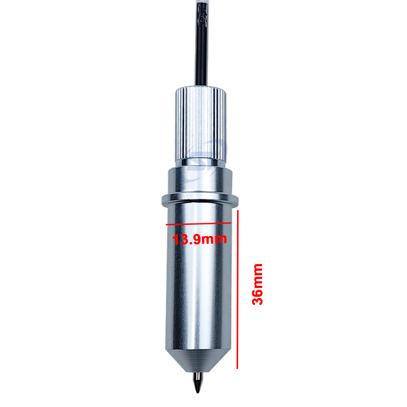 Graphtec CE5000 CE6000 CE3000 FC8600 FC8000 Vinyl Cutting Plotter CB09 CB15 CB09UA-5 CB15U-5 Cemented Carbide Blade Knife Holder: 4mm