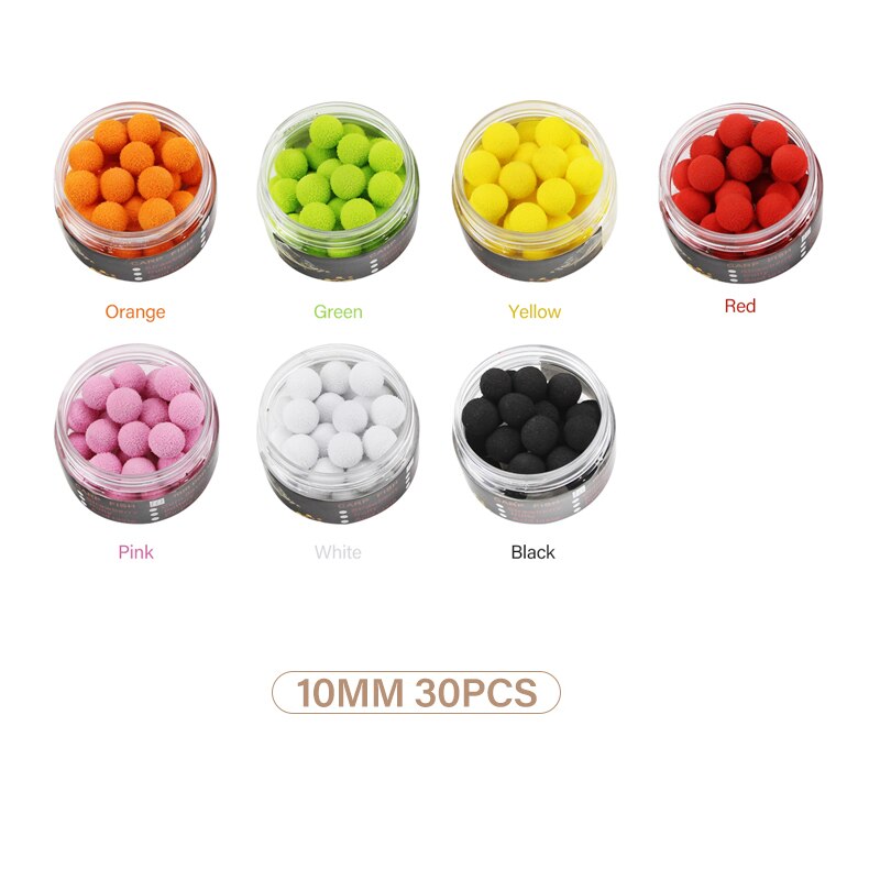 Mosodo carpe pêche bouillettes flotteur perles Eva Pop Up 10mm 12mm 14mm appât insipide 32 pièces 30 pièces 26 pièces Popup leurre pêche
