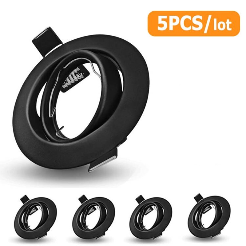 Lampada da incasso a soffitto a portato per faretto con cornice regolabile Sig16 GU10 Lampadina da incasso con ritaglio 70mm: Luce Rossa