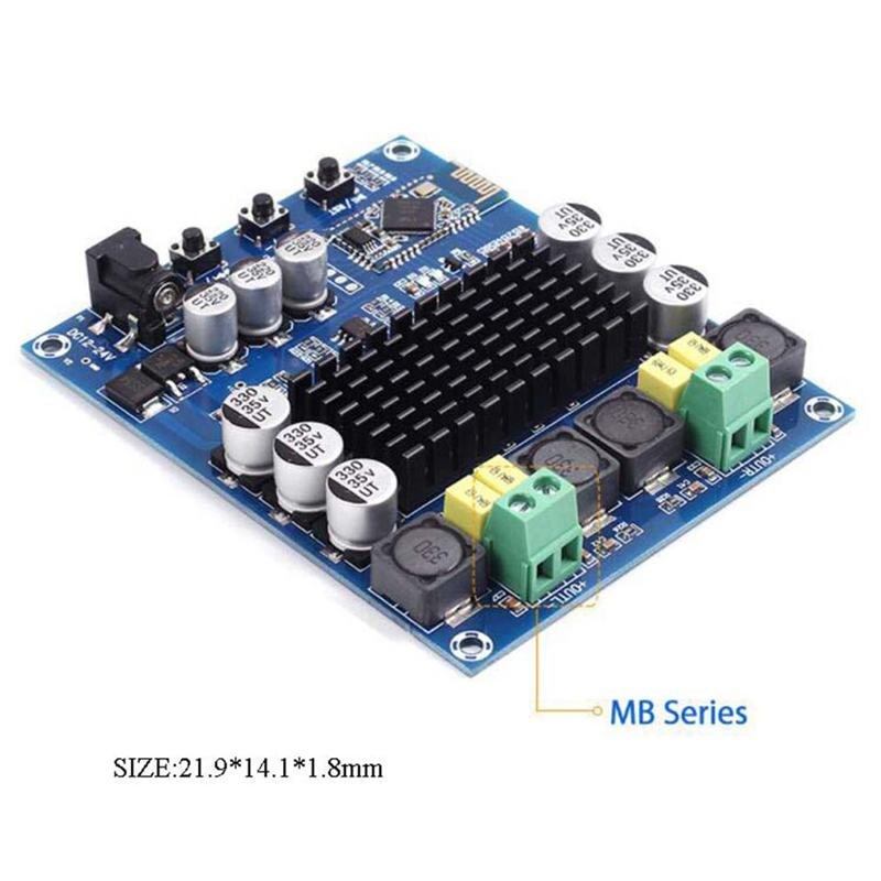 XH-M548 Bluetooth Dual Channel 120W + 120W TPA3116D2 Bluetooth Digitale O Eindversterker Board