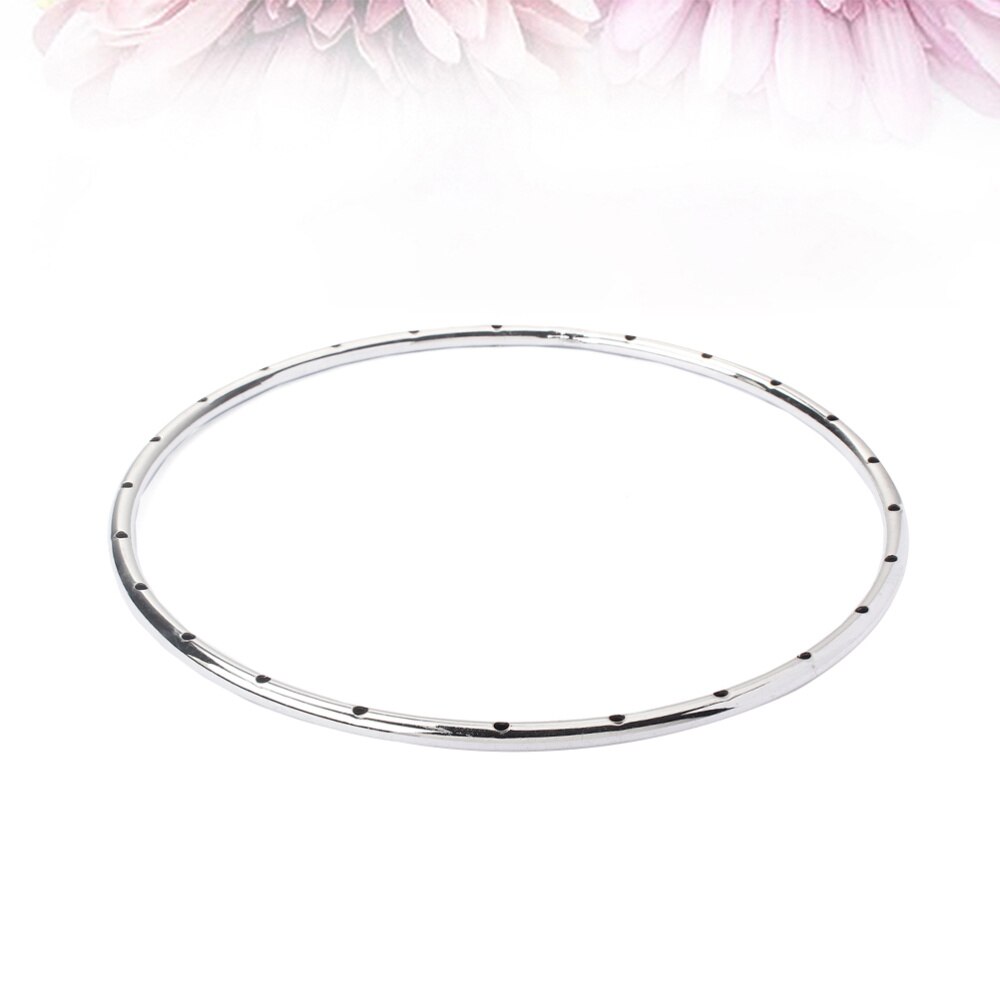 Guitar Part Violin Ukulele Mandolin Iron Musical Instrument Tension Hoop Flanges for 11 Inch Banjo HA203 (Silver)