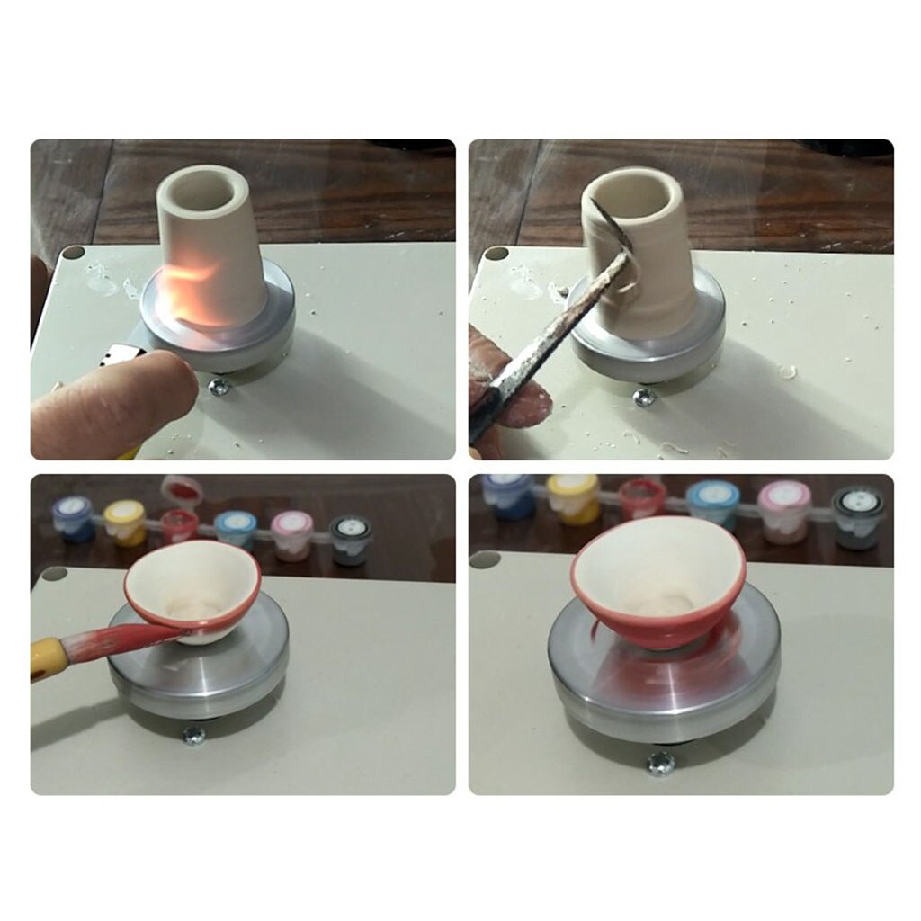 Mini Ceramic Art Production Machine Clay Making Pottery Machine DIY FOR Children