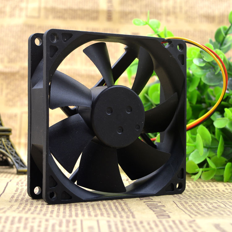 Ventilateur de refroidissement CPU, LED U-HOME 90mm, 3 broches, puissant, vitesse 3400RPM, pour transformateur/CPU ou carte graphique, radiateur/carte vidéo, bricolage