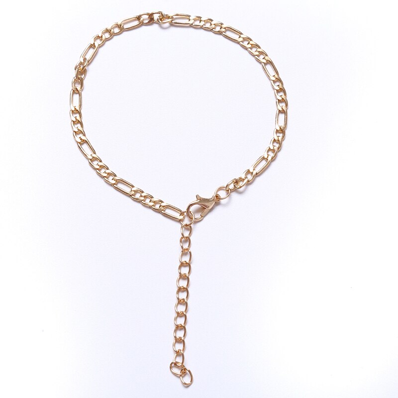 Simple Gold Chain Ankle Bracelet For Women Anklet Bracelets On The Leg For Anklets Foot Chain Bracelets Jewelry