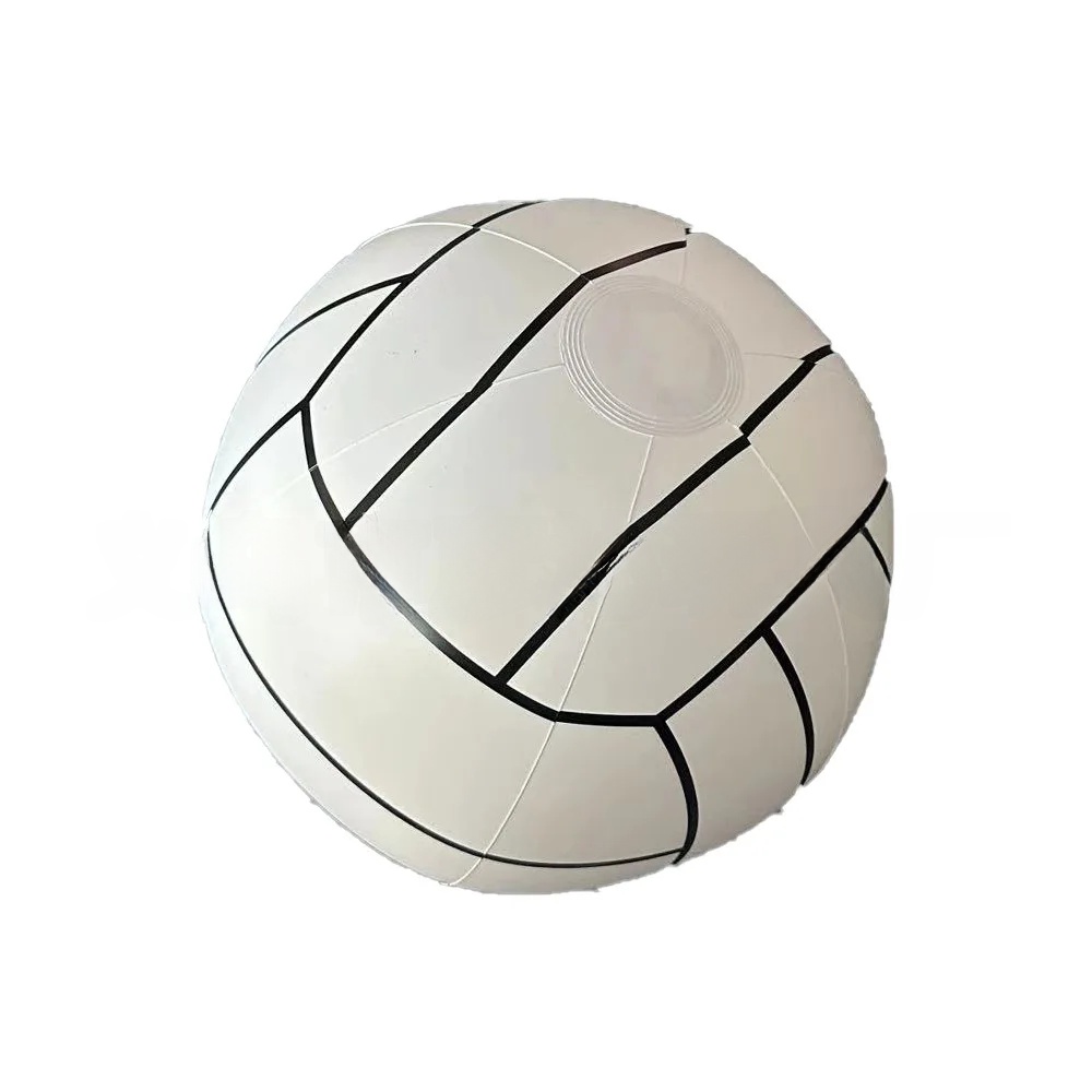 Inflatable Sports Kit Beach Ball Baseball Rugby Outdoor Water Party Basketball Set PVC Material from Mainland China: black