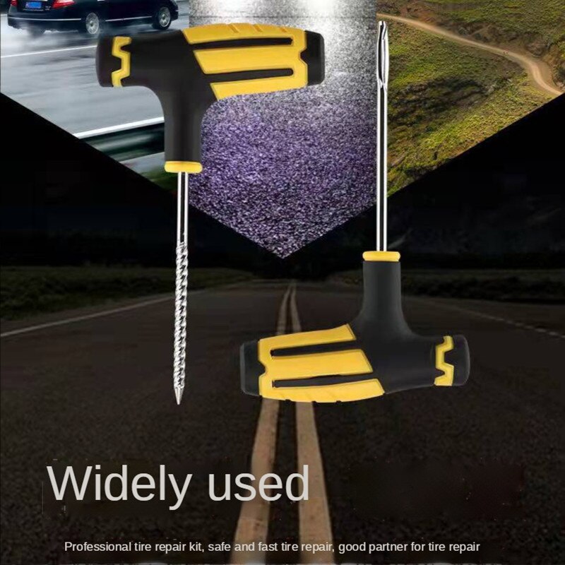 Universal Car Tire Repair Tool Kit Vacuum Tire Special Emergency Motorcycle Electric Car Universal Rubber Strip Fast Glue Liquid