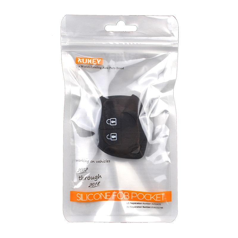 Silicone Remote Key Case For Opel / Vauxhall Agila For Fiat Sedici 2004 - Fob Shell Cover Skin Holder 2 Button