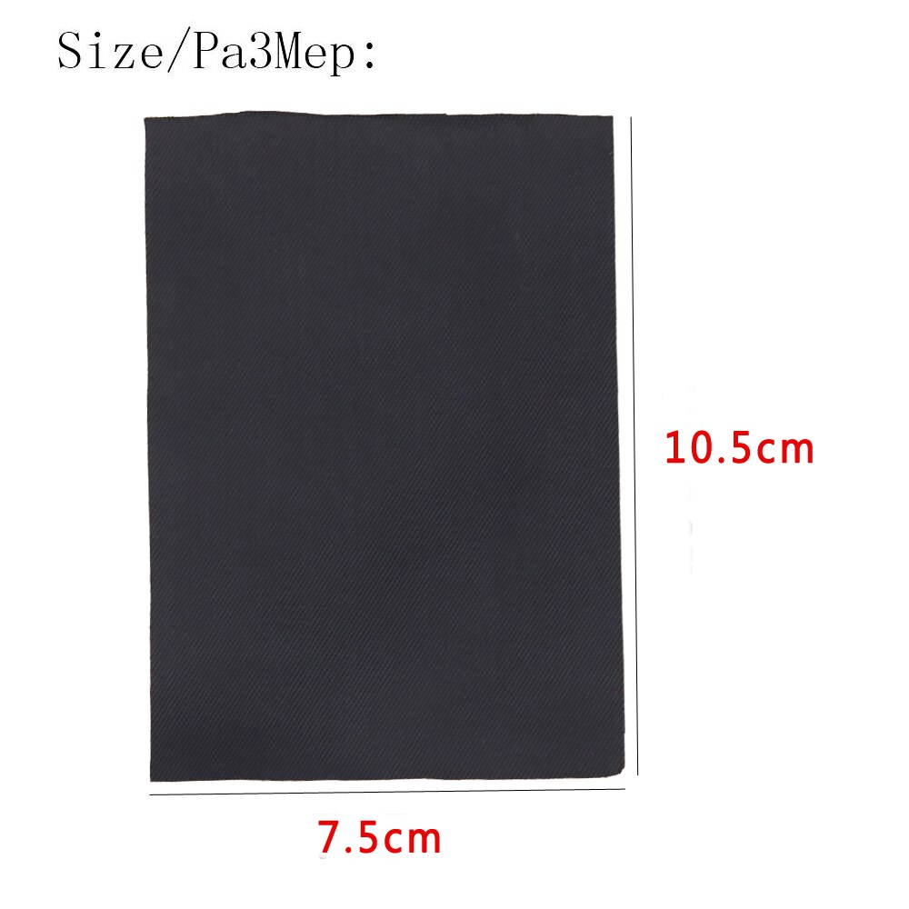 Parches negros impermeables de 4 uds, adhesivo de nailon autoadhesivo, parches para chaquetas, ropa, impermeable, paraguas, apliques, accesorios de costura