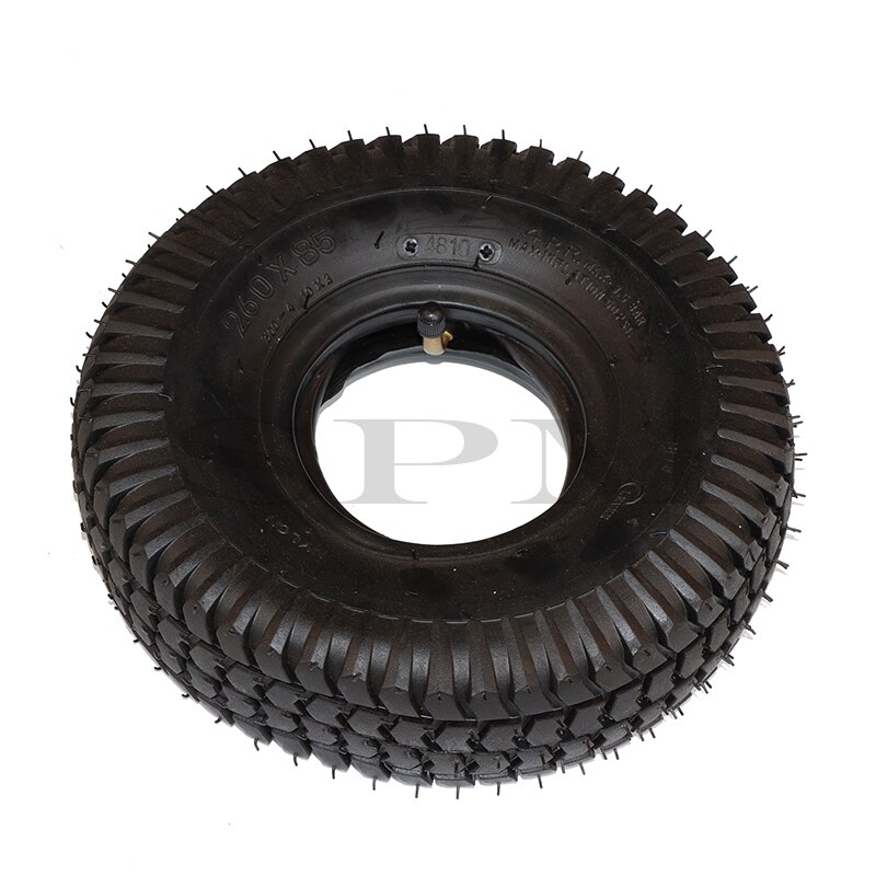 260 x 85 däck och innerslang 3.00-4(10 " x3 " , 260*85)  för knobby scooter atv and go kart däck och tubmotor däck