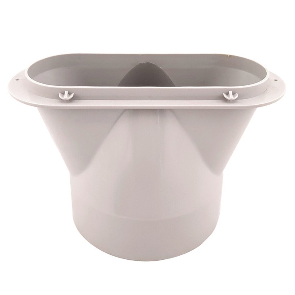 5 cal przenośny klimatyzator rura wydechowa płaskie usta złącze interfejsu powietrza w domu części robić klimatyzatora rury wydechowej dopasowanie