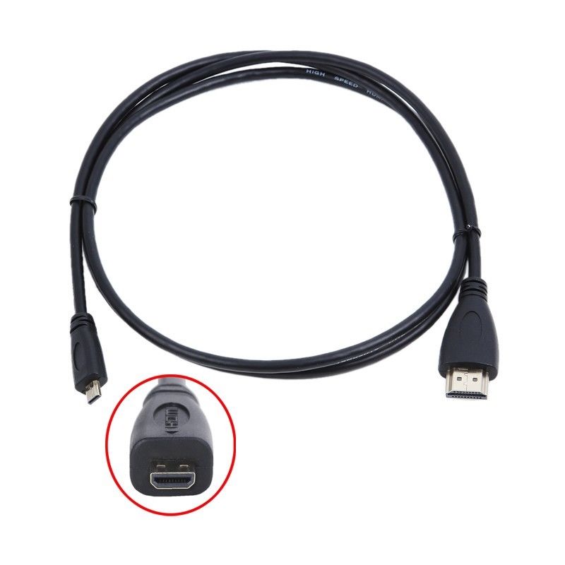 1.5M Micro Hdmi-Compatibel A/V Hd Tv Video Kabel Voor Samsung Galaxy Camera EK-GC100 NX300 EK-GC120 EK-GC110