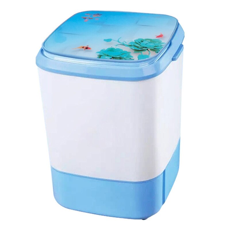 Small Mini Washing Machine Single bucket Semi-automatic With Spin Portable Home Personal Business Travel Underwear Shirt Washer: A / EU