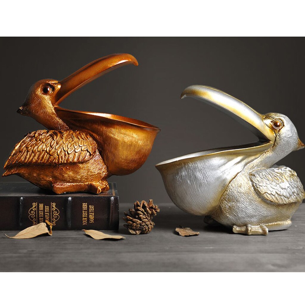 3D Resin Statues The Statue Birds Figurines Furnishing Articles