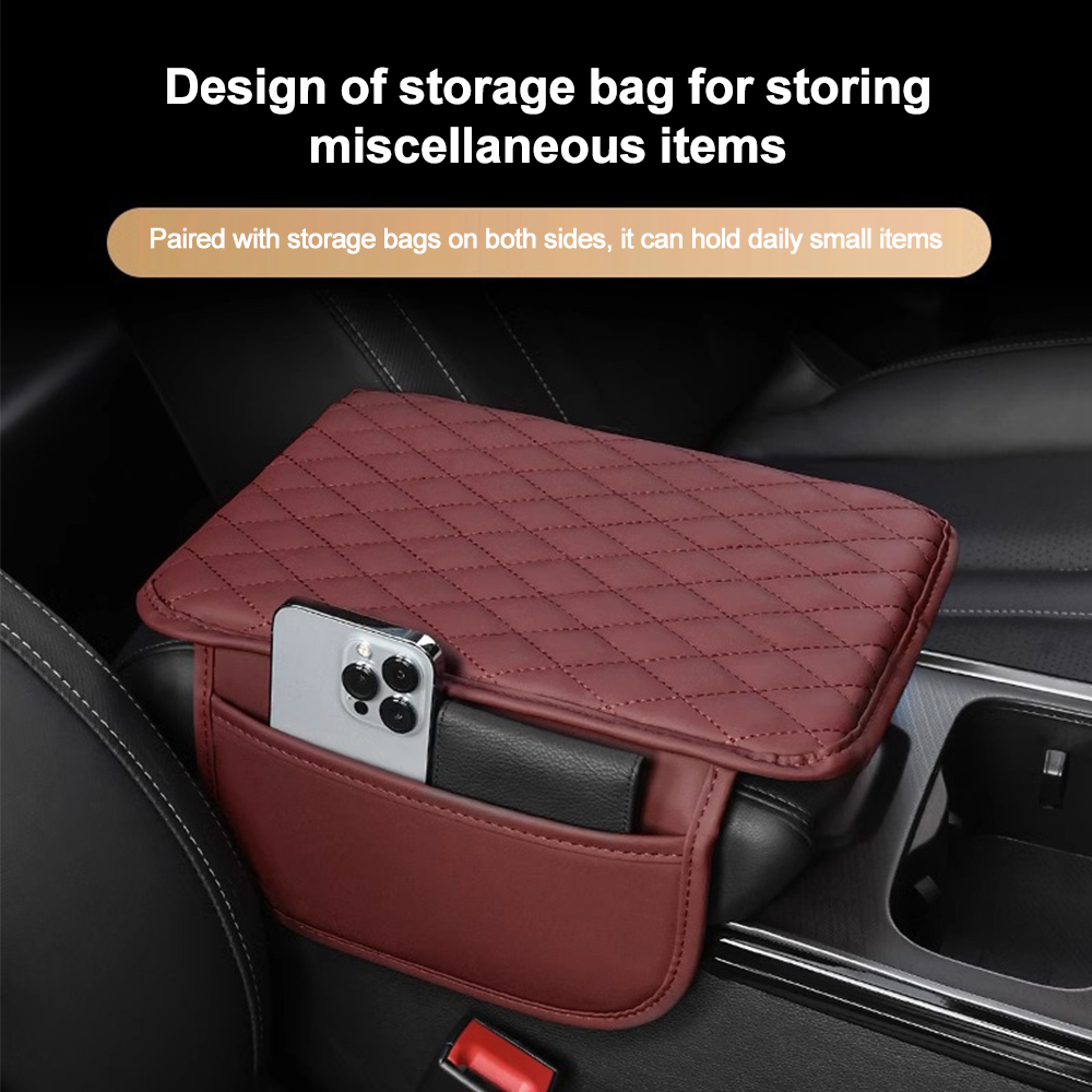 Auto Armsteun Mat Middenconsole Armsteun Bescherming Kussen Universele Auto Armleuningen Opbergdoos Cover Pad Auto Interieur Accessarie
