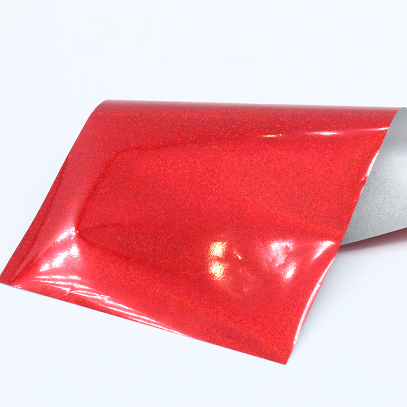 Heißprägefolie Papier Holographische Wärme Transfer Aluminium Laminator Folie 100 stücke für DIY Kunst Handwerk Weihnachten Verpackung Papier: glänzend rot
