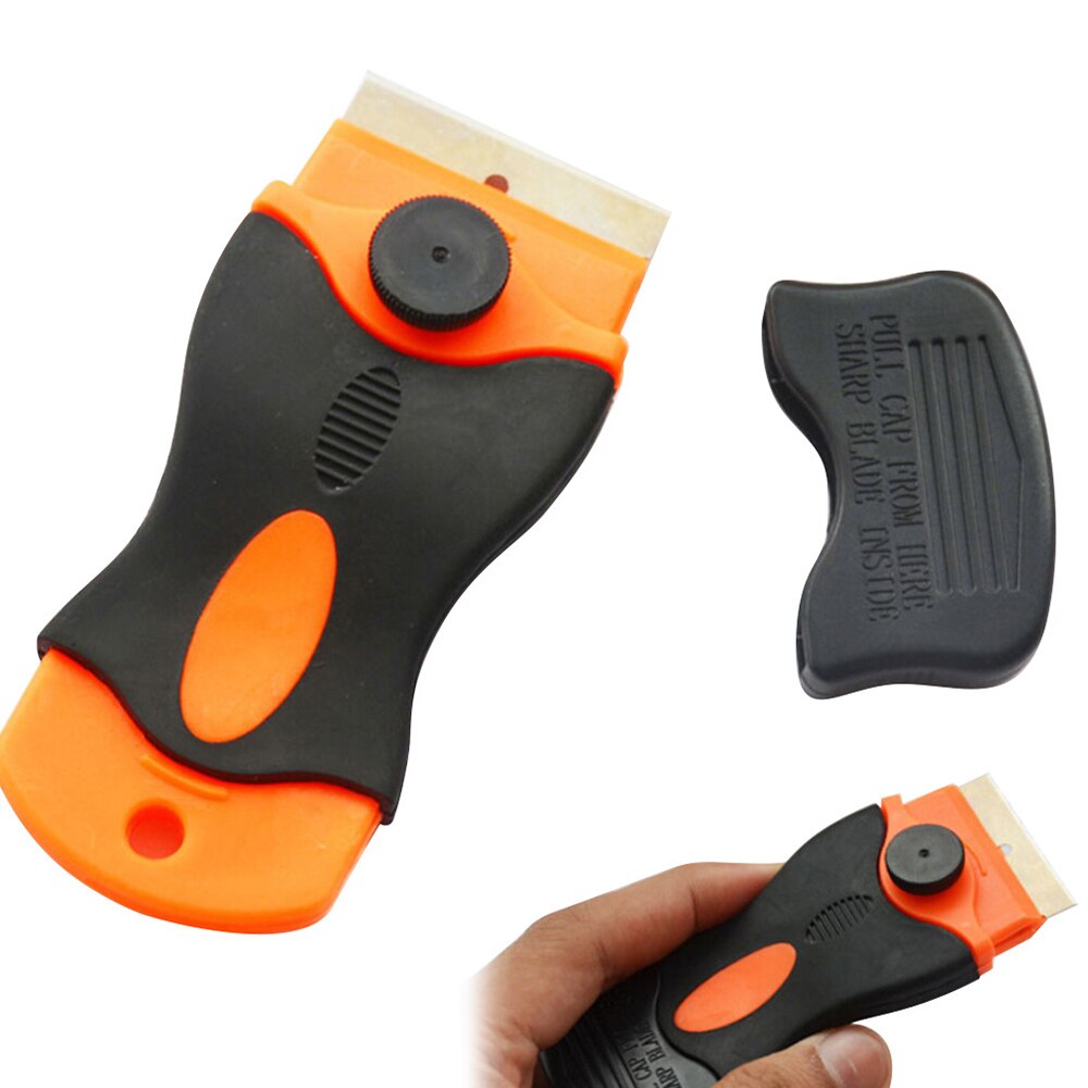 Ceramic Glass Furnace Razor Scraper 1.5 "Automotive Plastic Handle Cleaning glass oven Window Tinting Tool