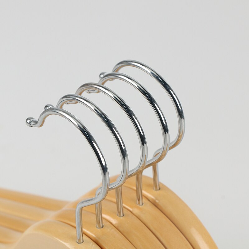 1/5/10 stuks houten hangers, kledinghangers, houten kledingrek, broekenrek voor broeken, rokken, antislip houten hangers, kleding drogen