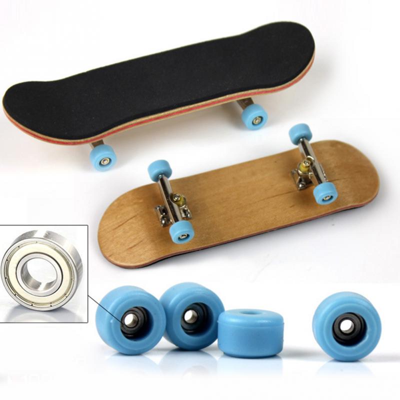 Holz Griffbrett Professionelle Finger Skateboard Holz Grundlegende Fingerboars Mit Lagerbier Rad Schaum Band einstellen Finger Skateboards