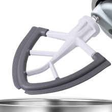 Tilt-Hoofd Platte Beater Siliconen Mixer Paddle Thuis Keuken Mengen Attachment Vervanging Voor Kitchenaid 4.5-5QT