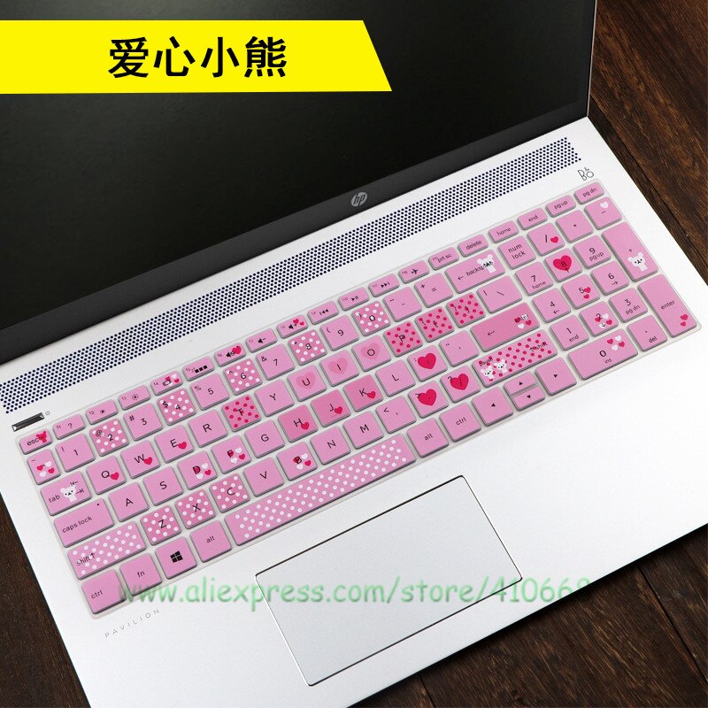 For HP Pavilion Gaming 16 16-A0013tx 16-a0056TX 16 16.1 inch Silicone Notebook Laptop Keyboard Cover Skin Protector Film: Color 4
