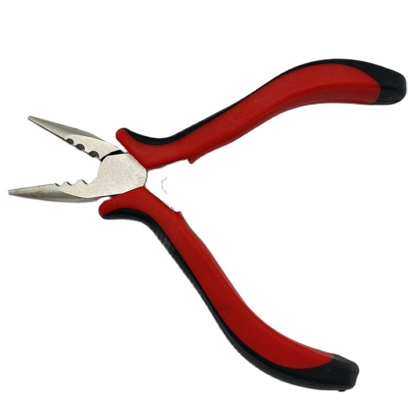 10 PCS red 3 holes hair extension plier salon equipment hair extension clamp