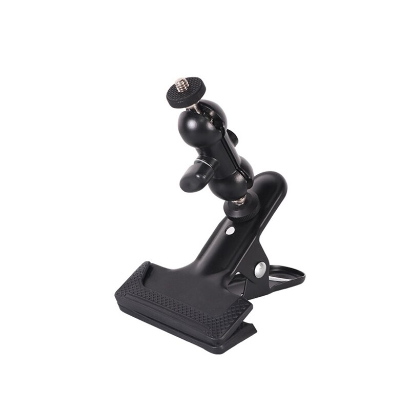 68UB Flash Studio Light Stand Clip Houder Statieven Adapter Schroef Fit Voor-Gopro Camera Beugel Clamp Ball Hoofd achtergrond