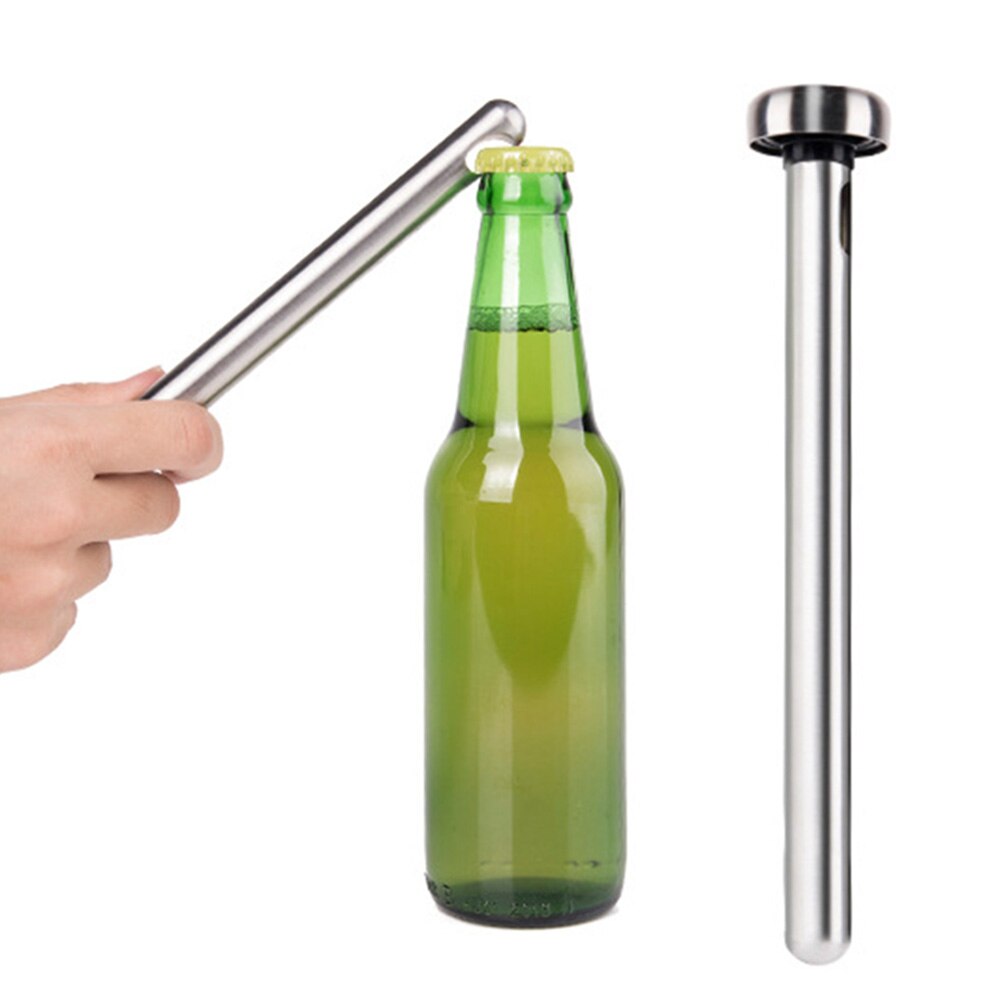 304 Stainless Portable Beer Wine Beverage Chiller Stick Cooler Kitchen Tool