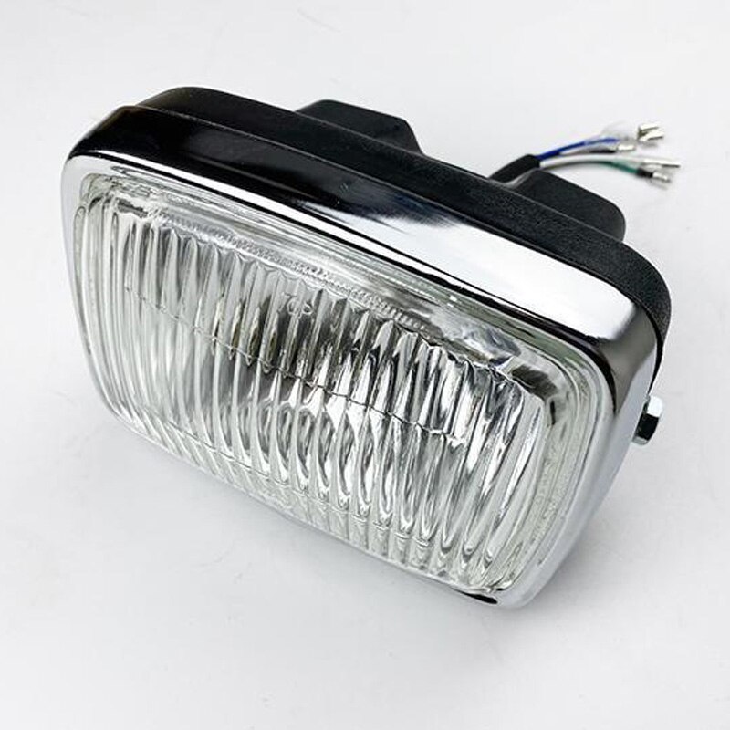 Motorcycle Univesal Head Light for Honda Lifan Jialing Dayun 70cc Moped Front Lamp JH70 CD70 JL70 CUB70 C70 Headlight Complete: Square