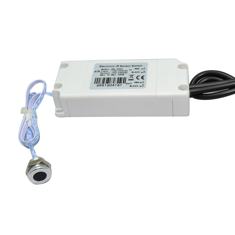 IR Sensor Switch 500W AC85V-250V Infrared Sensor Switch Motion Sensor Induction JHL-211: Default Title