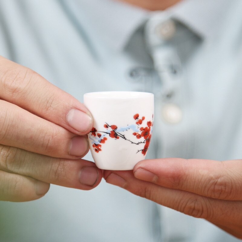 Juego de copas de vino de pingüino, vertedor de cerámica ecológico, suministros de Bar, 1 olla, 8 tazas en una caja de