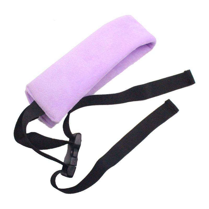 Correas de trona portátil para bebé, arnés de seguridad para cinturón de alimentación, para cochecito de bebé: Púrpura