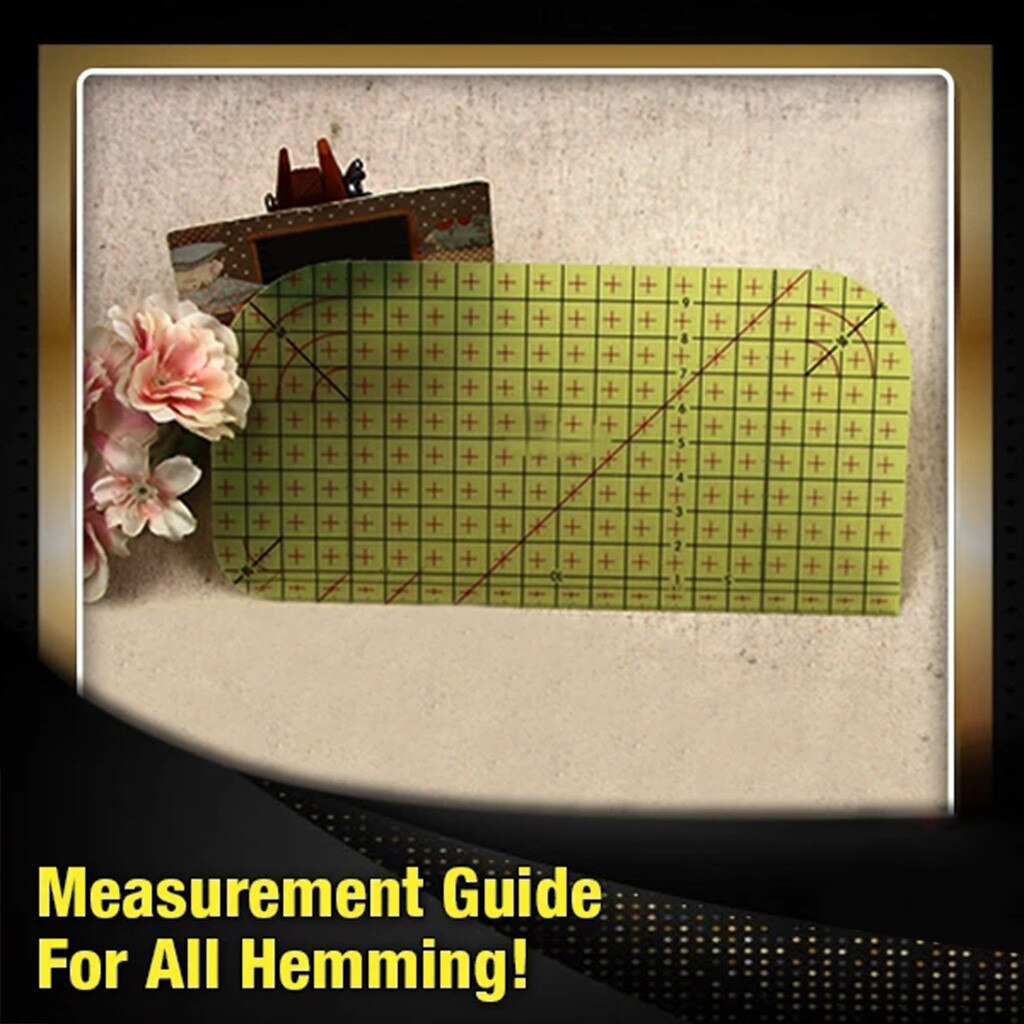 S# Ironing Ruler Measuring Tool Patchwork Tailor Craft Cloth Cutting Rulers Patchwork Ruler Quilt Rule Sewing Accessories Tools
