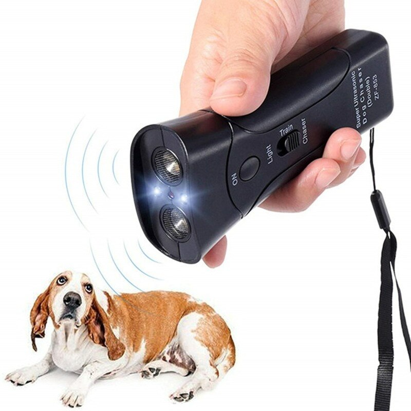 Handheld Pet Dog Repeller Anti-Bark En Anti-Bark Trainer Trainer Led Ultrasone Anti-blaf Ultrasone ZF-853 training Machine
