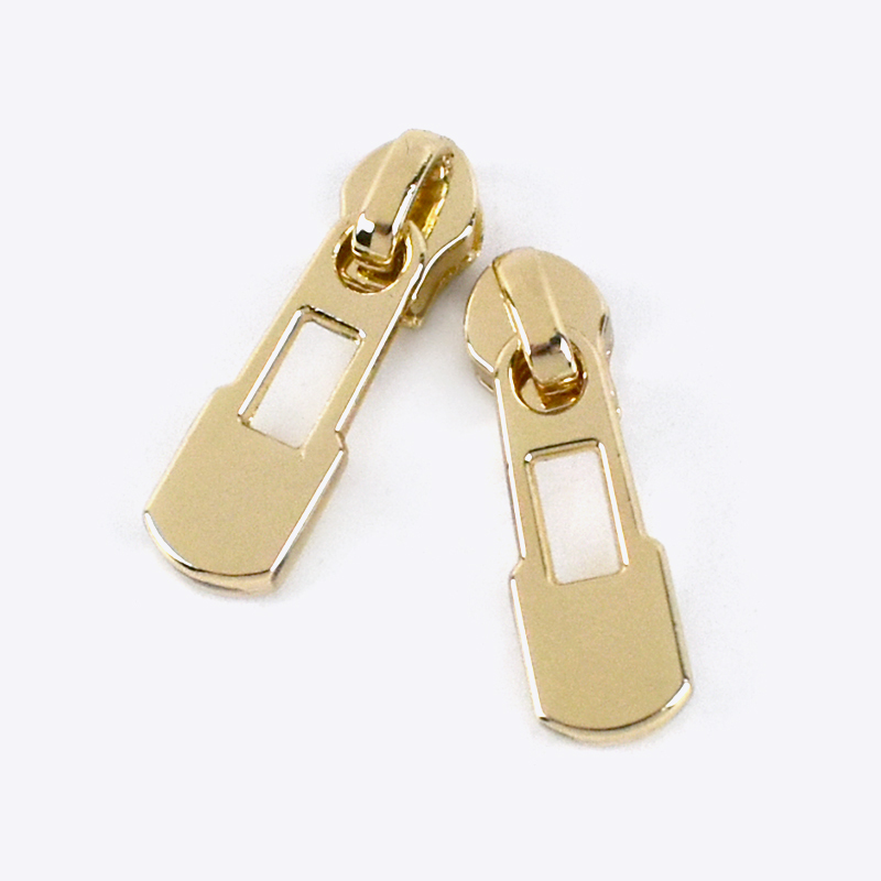 Cabezales de cremallera de Metal para cremalleras de nailon, Kit de reparación de cremalleras deslizantes para bolsas de ropa, accesorios de costura DIY, 10/20 piezas 3 #: LightGold-No3-20Pcs