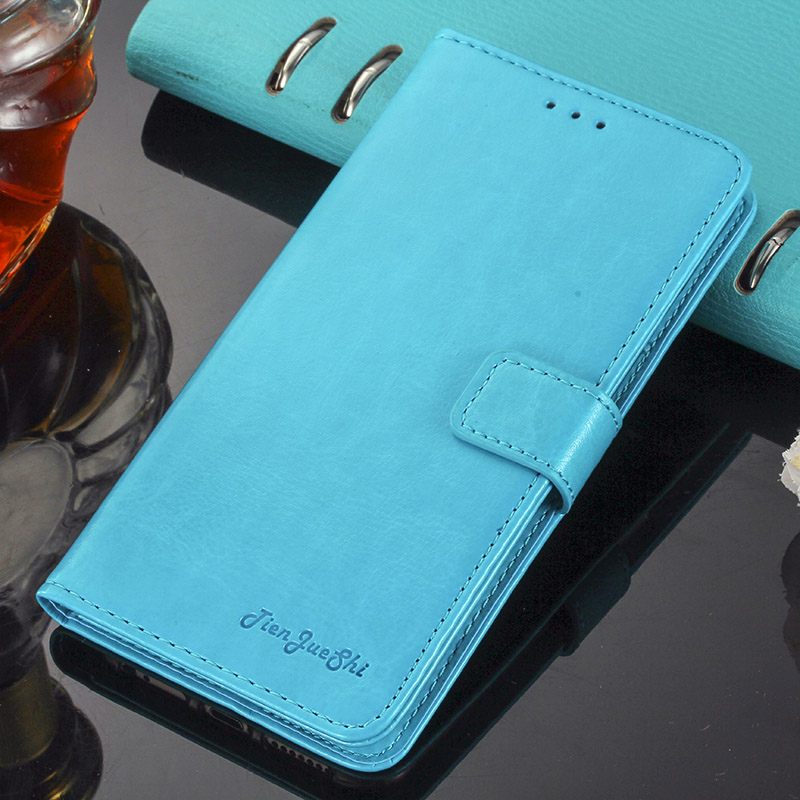 Tienjueshi Deluxe Vintage Bescherming Leather Cover Telefoon Case Voor Unimax Umx U504tl U683CL 683 Pouch Shell Portemonnee Etui Skin: UMX U683CL 683 / Blue