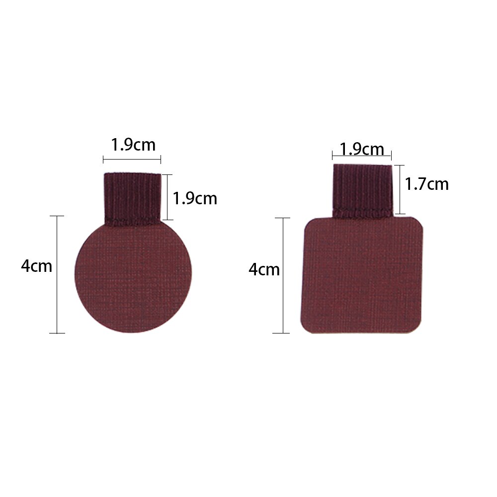 Porte-stylo autocollant 16 couleurs, pince à stylo en cuir, porte-crayon, boucle élastique pour carnets, journaux, presse-papiers, porta penne