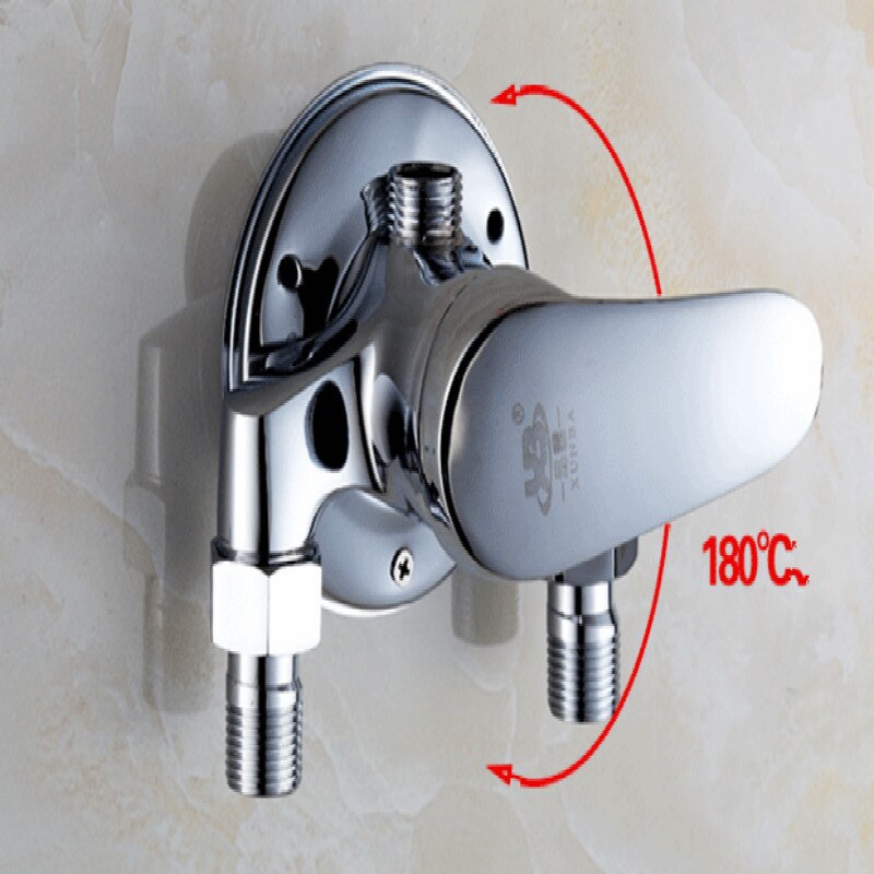 Pure copper Open bathtub faucet bath faucet water mixer bath tub faucets bath taps fit Water pipes outside the wall: Facing down